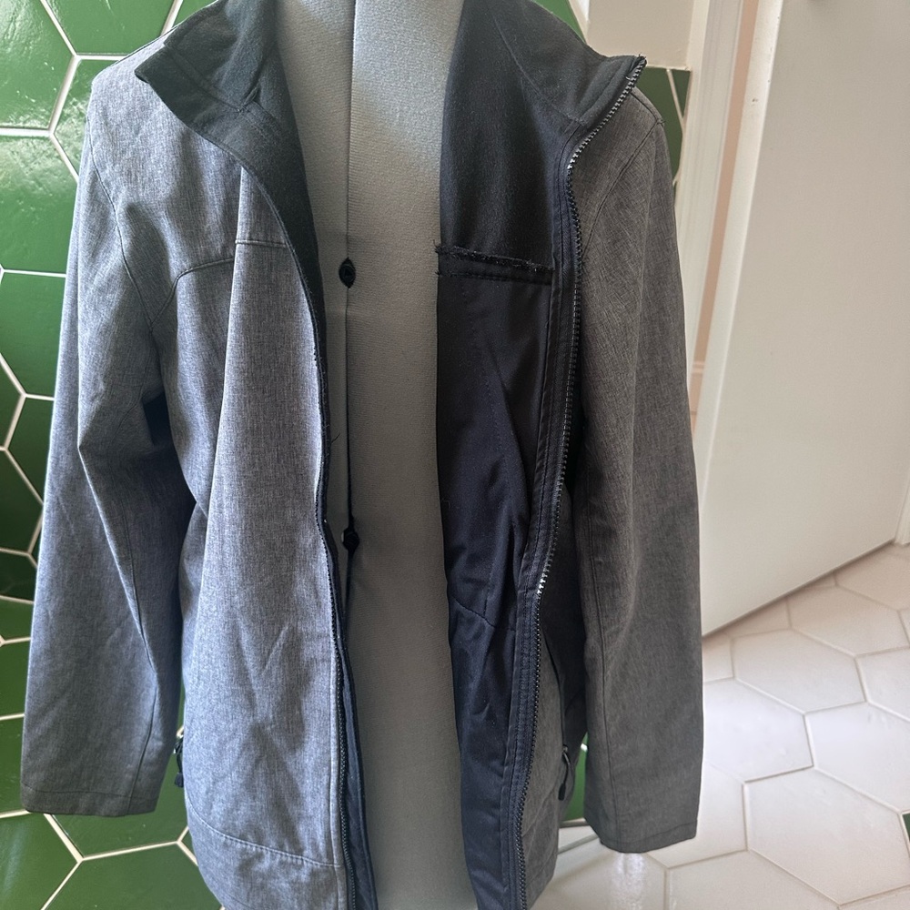 Champion Gray Water Repellent Jacket